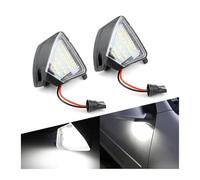 Generico Frecce Dinamiche,Indicatori Di Direzione Per VW Golf 5 GTI V MK5 Passat B5. B6 Superb EOS Laterale Side Specchietto Retrovisore Piano Lampada Da Terra PUCDDLE Benvenuto
