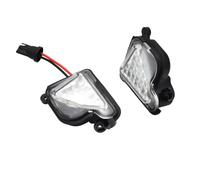Generico Frecce Laterali 2 pezzi LED specchietto laterale luci bianche per Skoda per Superb MK2 per Octavia MK3 1Z 5E sotto lampada luce auto Led-Faro Profondità