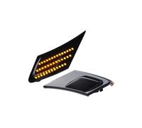Generico Frecce Laterali 2PCS LED Dinamico Specchio Laterale Indicatore Direzione Luminoso Della Lampada Per Subaru Per BRZ 2012-Luglio 2020 Led-Faro Profondità(Smoked Black)