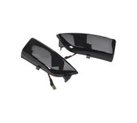 Generico Frecce Laterali Indicatore specchietto retrovisore Lampeggiante dinamico per Ford per Ranger T6 per Wildtrak direzione a LED per Everest U375/UA Led-Faro Profondità(Dynamic Smoked)
