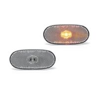 Generico Frecce Laterali Per VW Per Crafter 2E 2F 2006-2016 LED Lampada ingombro Canbus Luce posizione Indicatori laterali direzione Led-Faro Profondità(B Clear Lens)