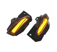 Generico Frecce Laterali Specchio laterale Indicatori direzione Per Toyota Per Corolla Per Sienta XP170 Per Yaris Cross Per 81730-52110 81740-52060 Luci Led(Smoke Cover)