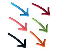 Generico Frecce magnetiche, Adesivo magnete per frigorifero 6X - Adesivi per messaggi con magneti decorativi per frigorifero a forma di freccia per lavagna da cucina
