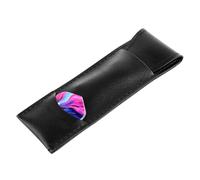 Genérico Freccette Caso - PU Leather Dart Titcher | Portable Hocks Accessori Forniture Organizzatore di Stoccaggio Caso di Trasporto per Viaggio all'Aperto Scuola di casa, nero, Consulte la