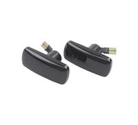 Generico Freccia Laterale Auto Per Jeep Per Compass Per Patriot Per Liberty Per Commander Indicatore di direzione dinamico sequenziale a LED 4806224AE(Dynamic Smoked)