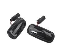 Generico Freccia Laterale Auto Per Land Per Rover Per Discovery 2 1999-2004 Per Defender Per Freelander 1 2002-2005 LED Dinamico Indicatore Laterale luce di segnale(Smoked)