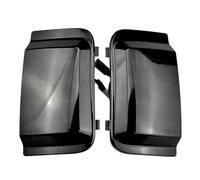 Generico Freccia Laterale Auto Per RAM Per ProMaster 2006-2019 Indicatore di direzione sequenziale a LED ambra per specchietto laterale(Dynamic Smoked)