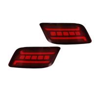 Generico Freccia Specchietto Per Subaru Per Forester 2019-2023 Auto LED Paraurti Posteriore Riflettore Luce Di Coda Sequenziale Segnale Girata Lampada Del Freno(Red Shell B)