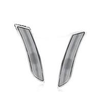 Generico Freccia Specchietto Retrovisore Alloggiamenti Indicatori Direzione Laterali Paraurti Anteriore 2 Pezzi Per Cadillac Per XTS 2013-2017. Lampadina/portalampada Non Inclusi(Clear Lens)