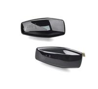 Generico Freccia Specchietto Retrovisore Indicatori Di Direzione Dinamici A LED Per Kia Per Rio Per Amanti Per Sportage Per Picanto, Luce Posizione Laterale Al Mattino(Smoke Black)