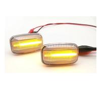 Generico Freccia Specchietto Retrovisore Per Lexus GS 300 RX, 1 Paio Indicatori Direzione Dinamici A LED Da 12 V, Ripetitori Laterali, Luci Di Posizione Laterali Parafanghi(Transparent)