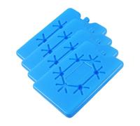 Generico Freezer Ice Pack 4-Piece Long Lasting Molded Eco-Friendly Reusable
