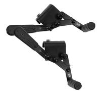 Generico Freno per Sedia a Rotelle in Metallo 1 Paio Maniglia Ergonomica Parti di Ricambio per Sedia a Rotelle per Persone Mani Deboli