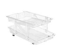 Generico Fridge Soda Organizer, Refrigerator Can Organizer, Expandable Adjustable Automatic Rolling Storage Rack for Juice, Beer, Yogurt, Coffee, Tea, Pantry Cabinet, RV, Bar