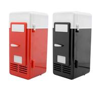 Generico Frigo Per Bevande Dispositivo Termoelettrico Portatile Compatto | Frigorifero USB Raffreddatore per Studenti Adolescenti Ragazze Famiglia Serate Cinema Dormitorio Camera Viaggio Appartamento