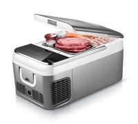 Generico Frigorifero Congelatore Portatile, Mini Frigorifero for Auto, Frigorifero a Compressore for Auto, Camper, Campeggio, Viaggi, Pesca, 12/24 V CC e 110-240 V CA