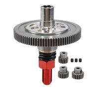 Generico Frizione per Gocce di ingranaggio Spur 91T con Parti impostate da 21t 17t a Marcia da 21t compatibili con 1 10 4x4 rc Come vorteks(Red)