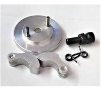 Generico Frizione Regolabile 2 Ceppi Diametro 37mm con Prolunga Albero