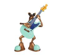 Generico Frog Statue For Garden - Music-Themed Resin Animal Ornament | Cute Frog Statue Resin Decorations | Living Room Shelf Study Nursery Bedside Display Shelves Bookshelves Windowsills