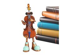 Generico Frog Statue For Garden - Music-Themed Resin Animal Ornament | Cute Frog Statue Resin Decorations | Living Room Shelf Study Nursery Bedside Display Shelves Bookshelves Windowsills