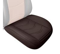 Generico Front Bottom Seat Cushion Covers | Comfortable Leather Seat Cover Protective Car Seāt Mat | Auto Interior for SUV, Racing Cars, Trucks