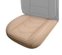 Generico Front Bottom Seat Cushion Covers | Comfortable Leather Seat Cover Protective Car Seāt Mat | Auto Interior for SUV, Racing Cars, Trucks