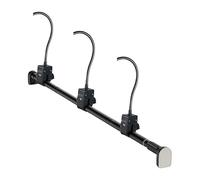 Generico Front Door Hook, Adjustable Wreath Hanger, No-Screw Removable Holder, Slim Overdoor Clip, Multi-Purpose Rack for Closet, Garage, Dorm, Porch, Bedroom, Workplace, 80-100cm
