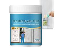 Generico Frosted Glass Paint, Waterproof Privacy Coating, 3.74in Window Decor Solution, 500g Water Based Formula, Easy Application Finish for Bathroom, Crafts, Sliding Door