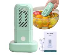 Generico Fruit and Vegetable Washer, Portable Purifier Cleaner, Efficient Device, Food Cleaning Tool for Kitchen, Home, Travel, Salad Preparation More Indoor Men Women Teens