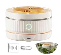 Generico Fruit And Vegetable Washing Machine - Rotatable Washing Device | USB Wireless Fruit And Vegetable Cleaning Machine, for Salad Veggie Produce Lettuce Berry Potato Mushroom