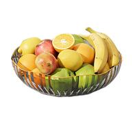 Generico Fruit Bowl for Kitchen, Large Capacity Basket, Snack Tray, Produce Holder, Serving Dish, Decorative Plate, for Fruits, Bread, Outdoor Picnic, Home Dining