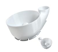 Generico Fruit Cleaner - 9.25 Inches Automatic Waterproof Spinner | Portable Berry Washer Bowl, Salad Colander Basket For Home Kitchen, Restaurant, Camping And Produce Cleaning