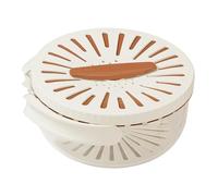 Generico Fruit Cleaner Bowl - 2-in-1 Stackable Foldable Kitchen Supplies | Fruit Washing Bowl With Strainer Colander For Home Fridge Countertop Pantry Cabinet Picnic Camping, Space Saving