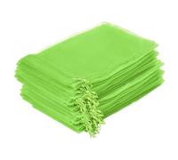 Generico Fruit Covered Mesh Bags - 100 Pack Drawstring Netting | Tree Protector, Garden Plant Bag For Flowers, Vegetable And Protection, Anti-, Bird Proof, Reusable Set