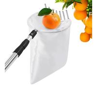 Generico Fruit Picker Basket Stainless Steel - Deep Net Harvest Tool