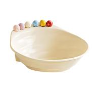 Generico Fruit Platter With Forks - Multifunction Tableware,Fruit Platter for Party,for Afternoon Tea Time Picnic Outings House Parties Dinner Small Space Living