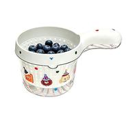 Generico Fruit Rinser Bowl - Double Layer Basket, Portable Kitchen Container, Removable Strainer Base, Washing Storage Basket | Use For Strawberry Cherry Tomato Grape Salad Produce Sink Counter Home