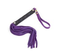 Generico Frusta da addestramento equestre a Forma di Coda di Cavallo, Frusta da Comando for Equitazione, Strumento for domare i Cavalli(Purple)