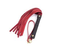 Generico Frusta da addestramento equestre a Forma di Coda di Cavallo, Frusta da Comando for Equitazione, Strumento for domare i Cavalli(Red)