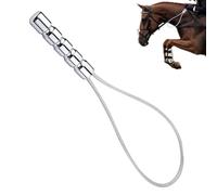 Generico Fruste per Addestramento - Frustino per da Equitazione con Manico - Accessorio per Controllo Equino Gare in Costumi Cosplay Spettacoli e Performance