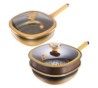 Generico Frying Pan - Titanium Alloy Non Stick Deep Skillet