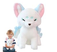 Generico Fuchs Plüsch,Weiche Neunschwänzige Fuchs-Plüschtiere - Bequeme Und Exquisite Cartoon-Tierpuppen-Spielzeuggeschenke Für Ostern, Valentinstag Und Weihnachten