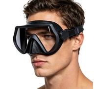 Generico Full-Frame Wide-View Diving - High-Definition Tempered Glass | Standard 7x4 Inch | Diving Goggles Full Protection High Definition | Silicone Glass, for Snorkel