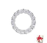 Generico Full Star River Ring, Handmade with 266, Blaciokamith Moissan Diamond Ring, for Engagement & Anniversary