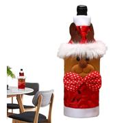 Generico Fundas para Botellas de Vino Navideñas - Vestido de Botella Festivo | Decoración de de Vino, para | Exquisita Compacta para Navidad, Fiesta, Regalo, Hogar, Decoración
