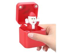 Generico Funny Christmas Box - Funny Santa Claus Decor, Holiday Money Holder Joke Box | For Candy Coin, Jewelry, Kids, Adults, Family, Birthday, Christmas, Holiday, Party Favors, Cash Cards