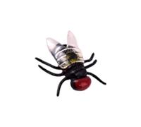 Genérico Funny Fildget - Gioco di mosche finte realistiche, accessori per il pavimento della camera da letto, decorazione di Halloween, novità e difficile per la tavola