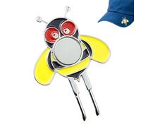Generico Funny Golf Hat Marker Clip Decorative Metal cap Fastener Outdoor