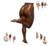 Generico Funny Human Body Wall Hook, 5 Inches Cheeky Sculpture Bathroom Entryway Towel and Key Holder, Bold Playful Home Decor Housewarming Gag Gift for Humorous Friends