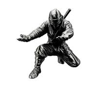 Generico Funny Pen Holder - Cool Pen Holder, 3D Printed Kneeling Pose Figure, 5x7cm Compact Desktop Profile, High Precision Layered Synthetic Polymer - For Artists & Teache